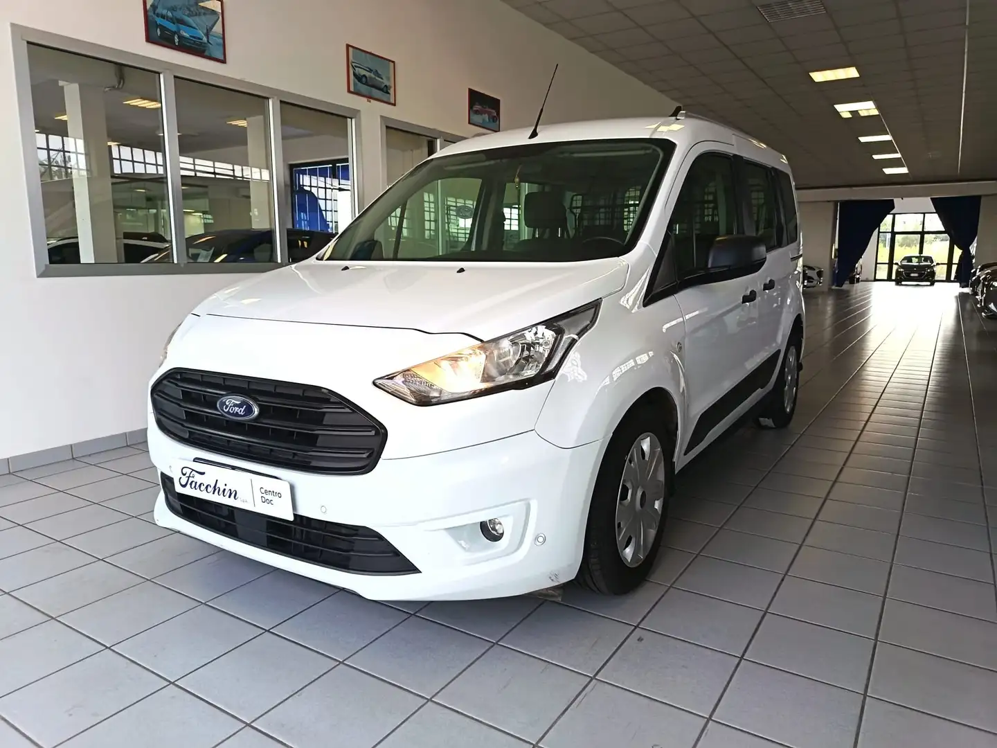 Ford Transit Connect Kombi 1.5 Ecoblue 120cv L1 Trend Blanc - 1