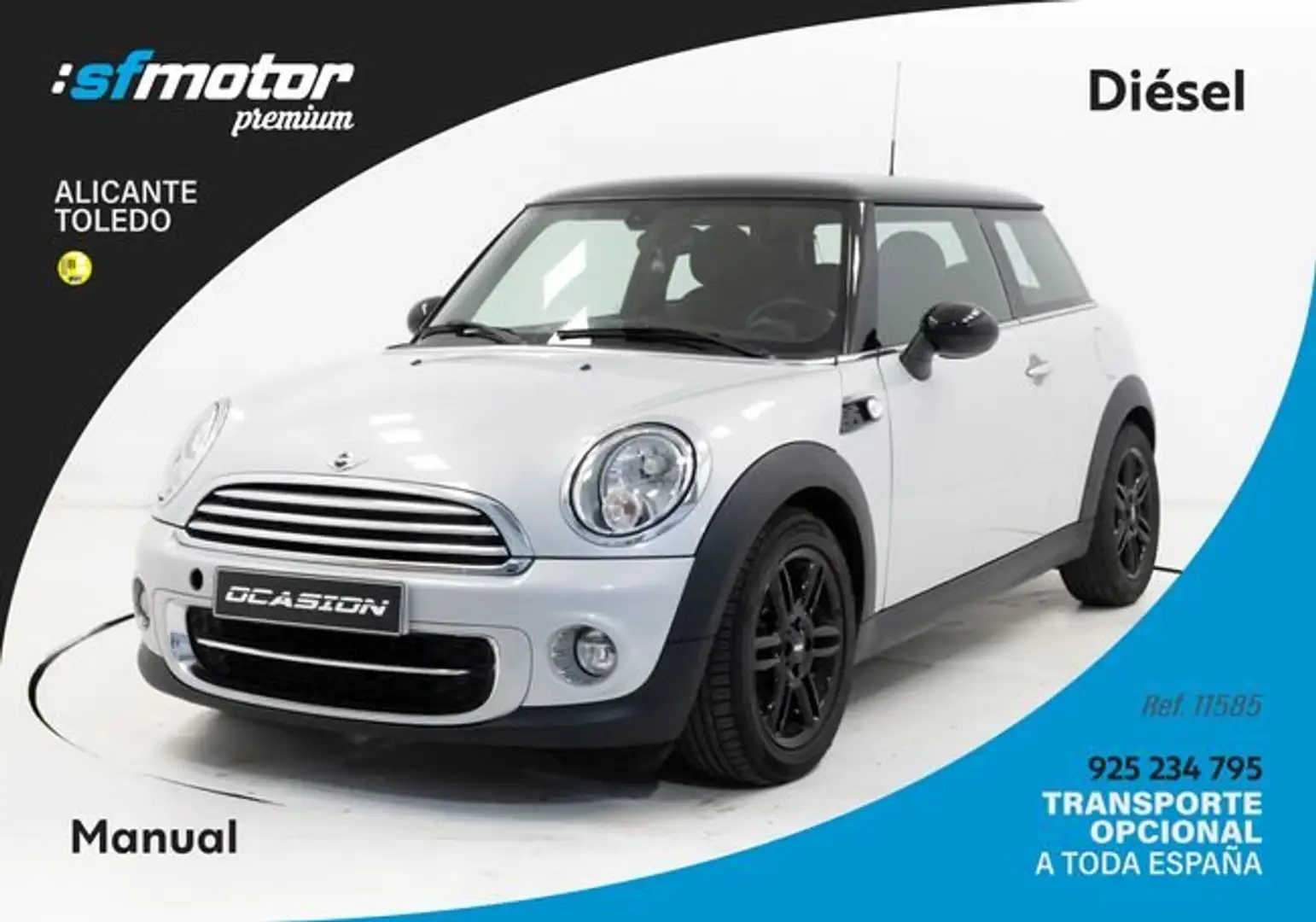 MINI Cooper 1.6 D 115 cv Grau - 1