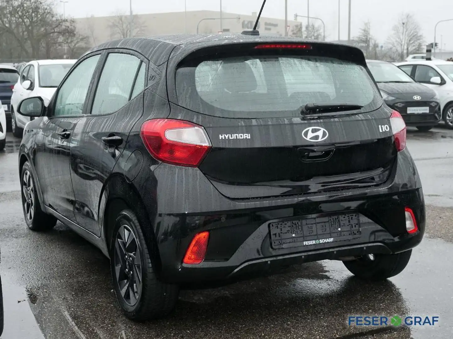 Hyundai i10 TREND & KOMFORT NAVI KAMERA SHZ LHZ CARPLAY Schwarz - 2