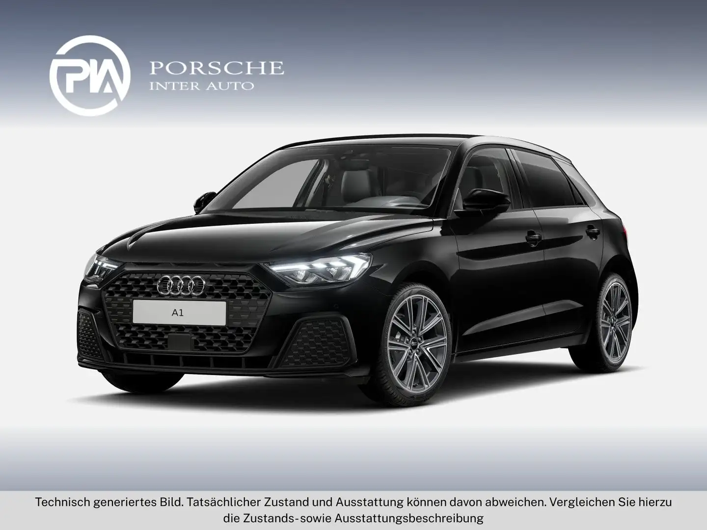Audi A1 25 TFSI intense Schwarz - 1