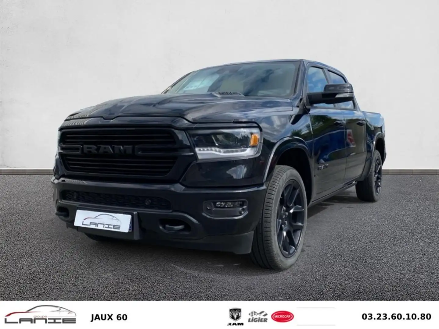 Dodge RAM 1500 CREW CAB 5.7L V8 HEMI Laramie Night Edition + Noir - 1