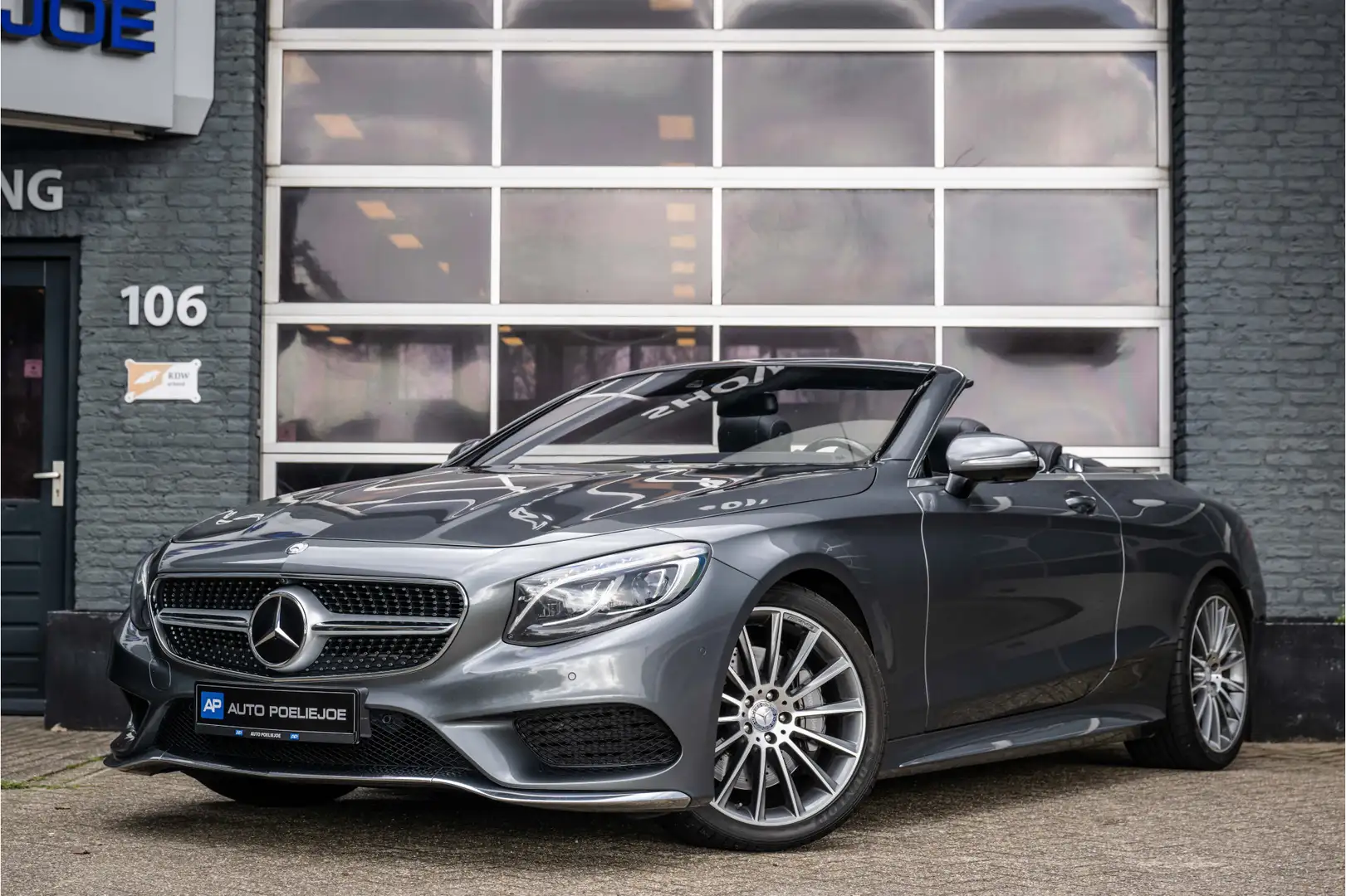 Mercedes-Benz S 500 Cabrio AMG In/Exterieur, ACC, Burmester, 360* Came Gri - 1