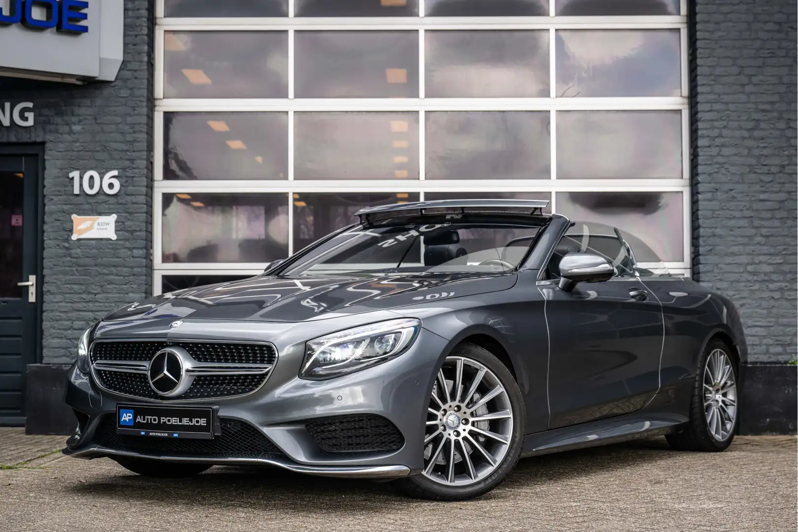 Mercedes-Benz S 500 Cabrio AMG In/Exterieur, ACC, Burmester, 360* Came Gri - 2