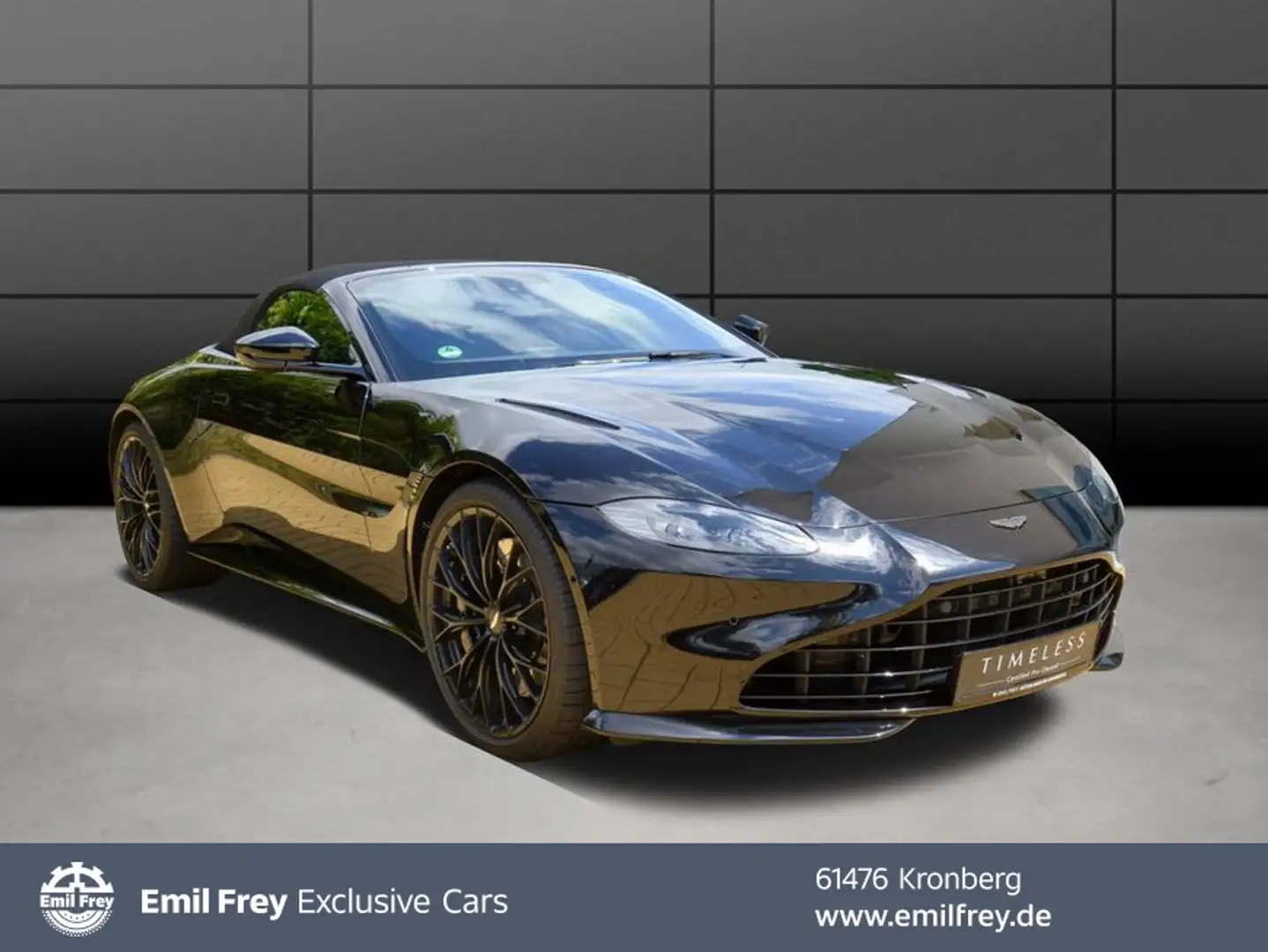 Aston Martin V8 Roadster Schwarz - 1
