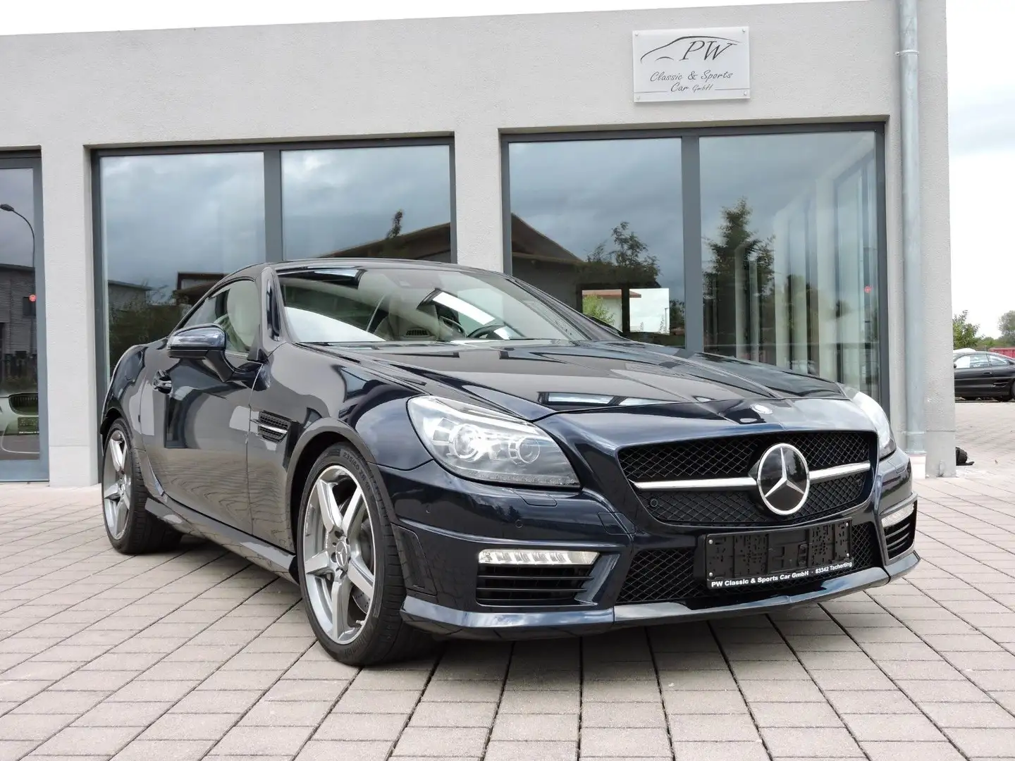 Mercedes-Benz SLK 55 AMG Panorama, HK, Navi Blau - 1