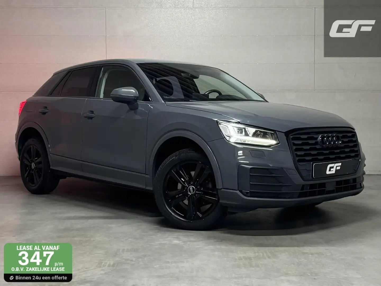 Audi Q2 30 TFSI Black Edition Navi Clima Cruise Camera Sto Grijs - 1