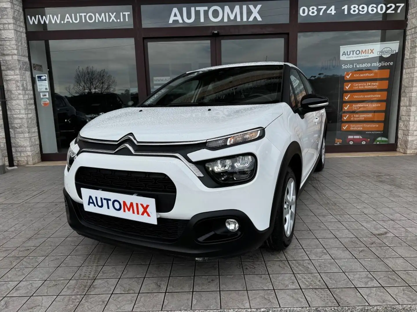 Citroen C3 VAN 1.5 Bluehdi 100cv S&S Feel M6 Blanc - 2