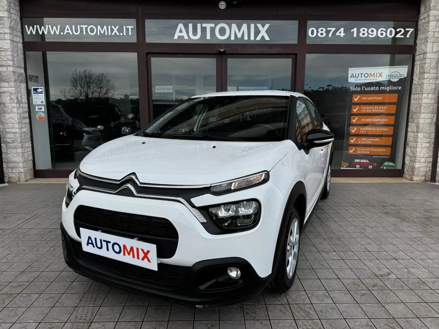 Citroen C3 VAN 1.5 Bluehdi 100cv S&S Feel M6 Blanc - 1