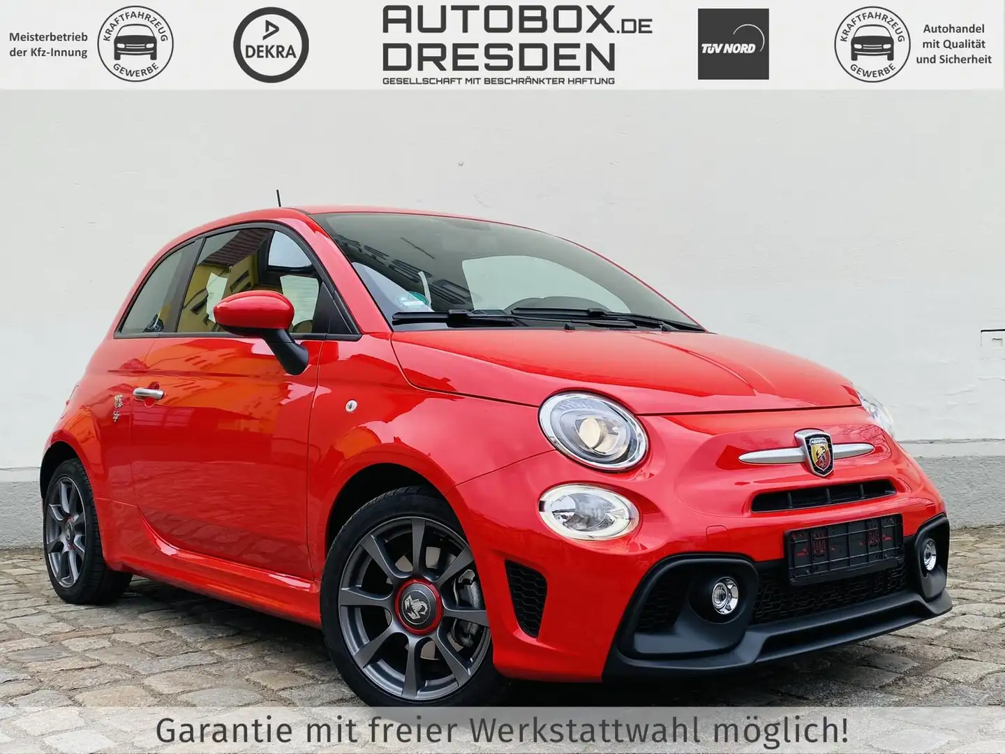 Fiat 500 595 ABARTH +BT+PDC+CARPLAY+ANDROID-AUTO+ Red - 1