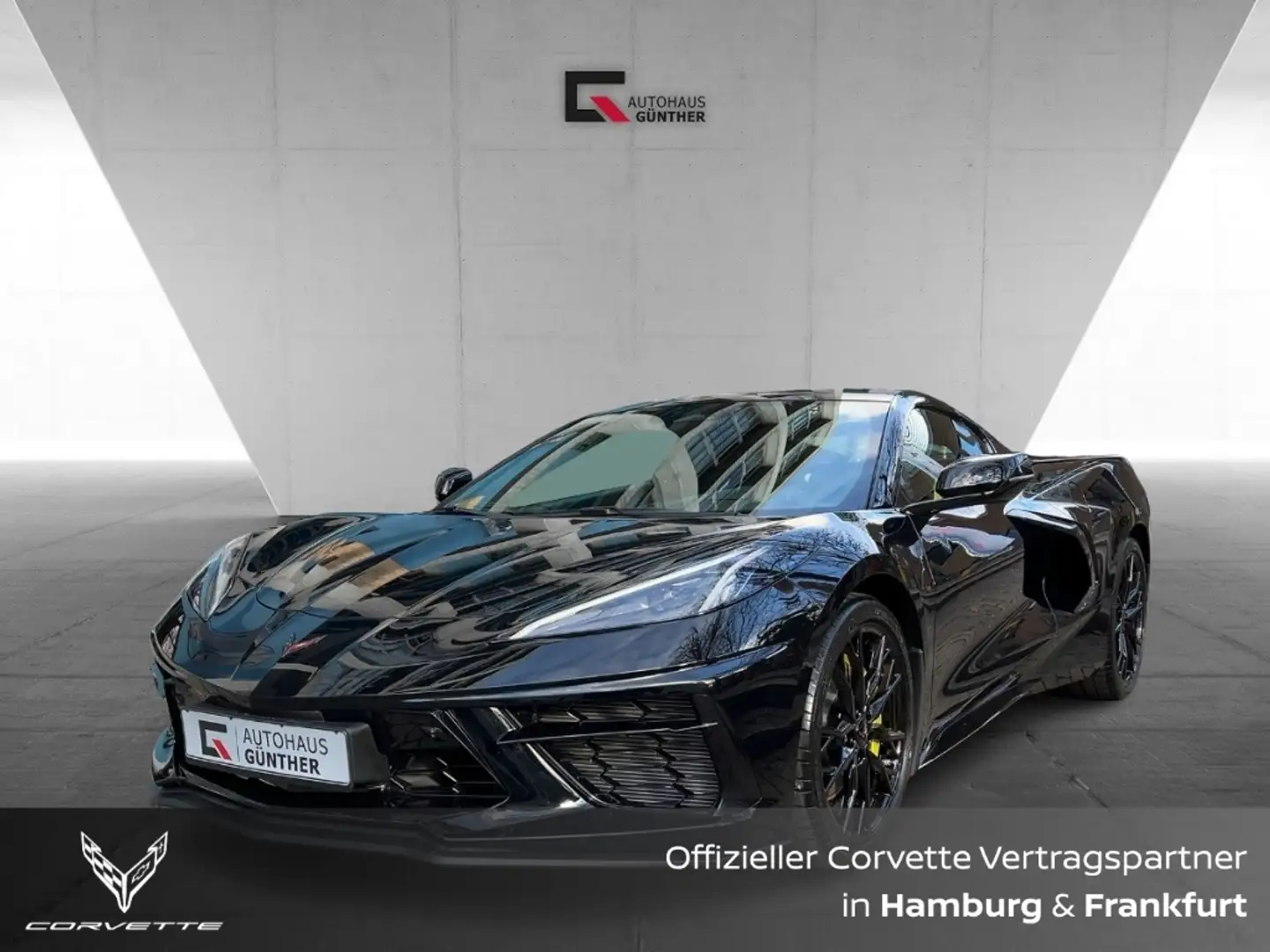 Corvette C8 Stingray Coupe 3LT Z51 EU-Version Lift, Mag.Ride Schwarz - 1
