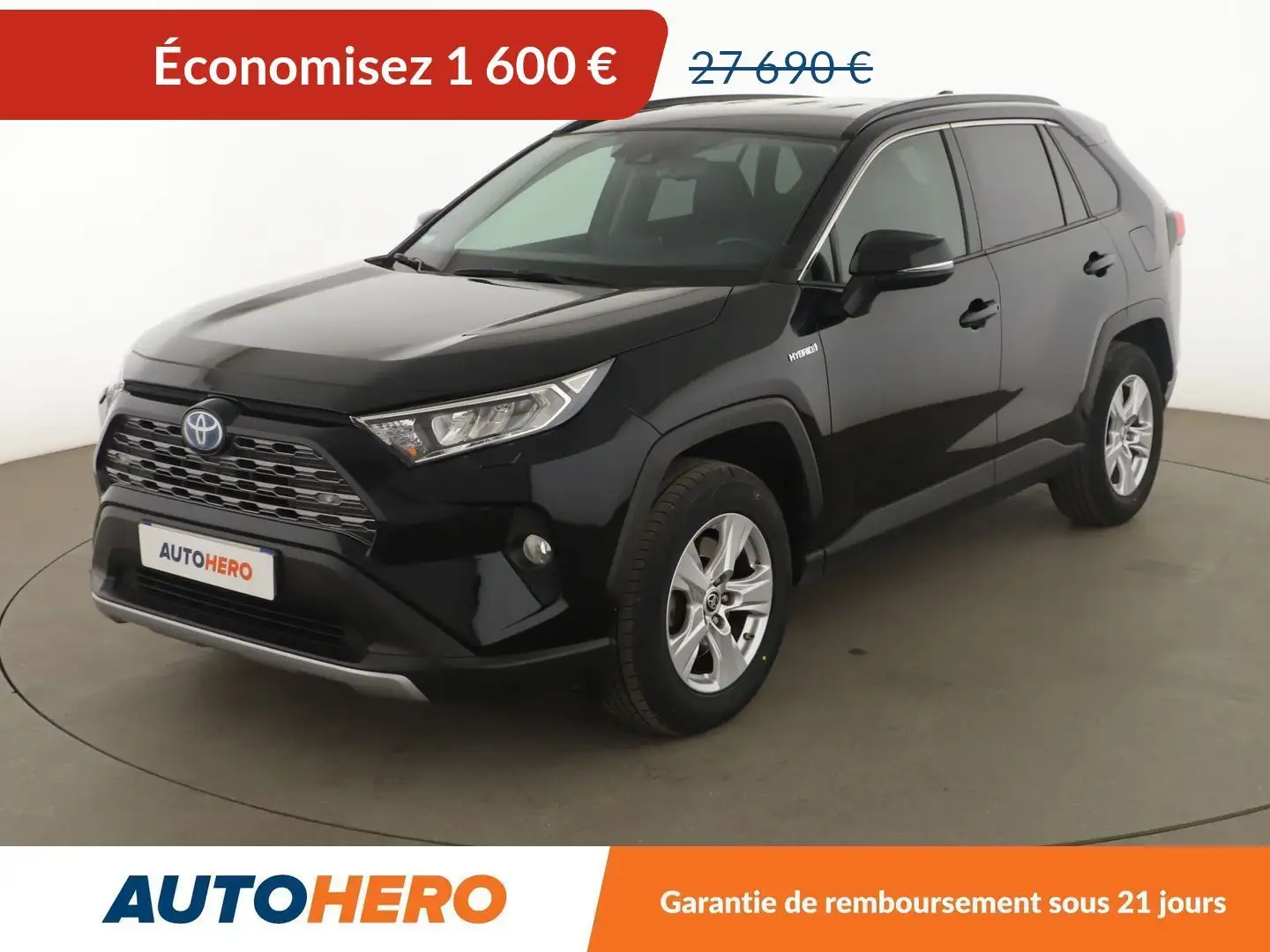 Toyota RAV 4 2.5 Hybride Dynamic 2WD Noir - 1