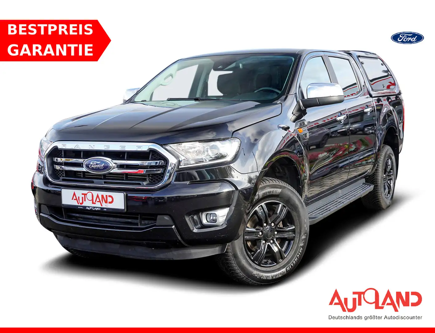 Ford Ranger 2.0 TDCi Panther XLT 4x4 Hardtop AWD AHK Negro - 1