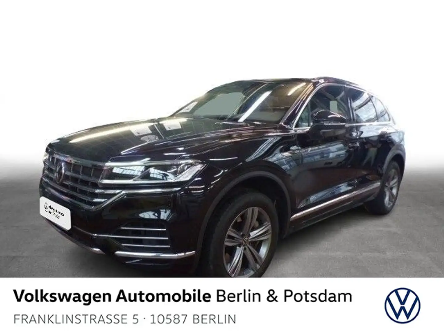Volkswagen Touareg 3.0 V6 TSI eHybrid 4M Elegance Pano Lede Schwarz - 1
