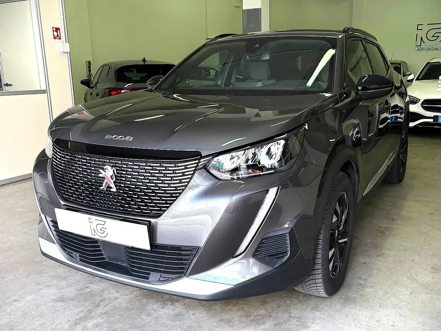 Peugeot 2008 1.puretech Allure auto-Garanzia ufficiale Peugeot Grijs - 1