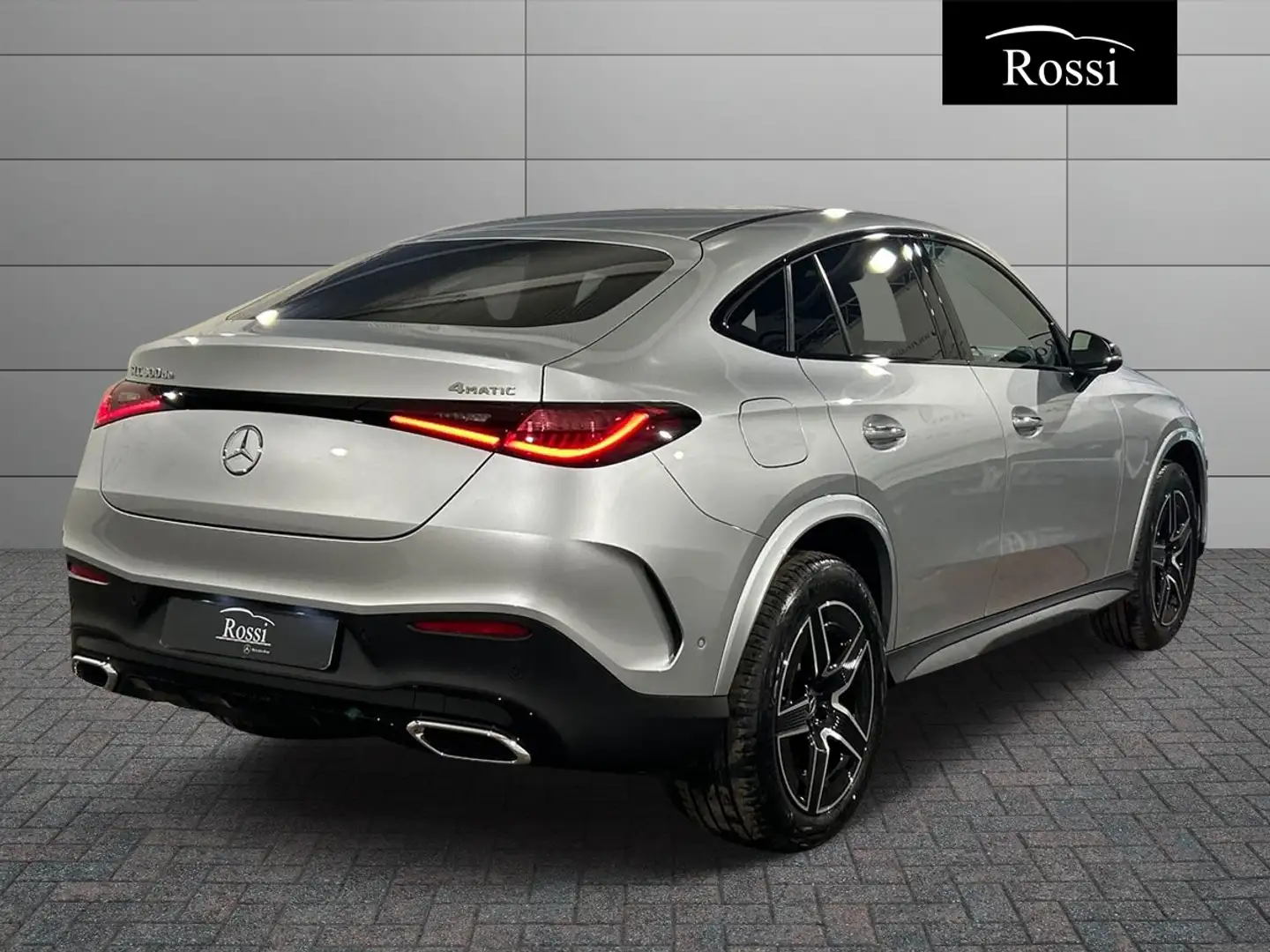 Mercedes-Benz GLC 300 de 4MATIC Plug-in hybrid Coupe Argento - 2