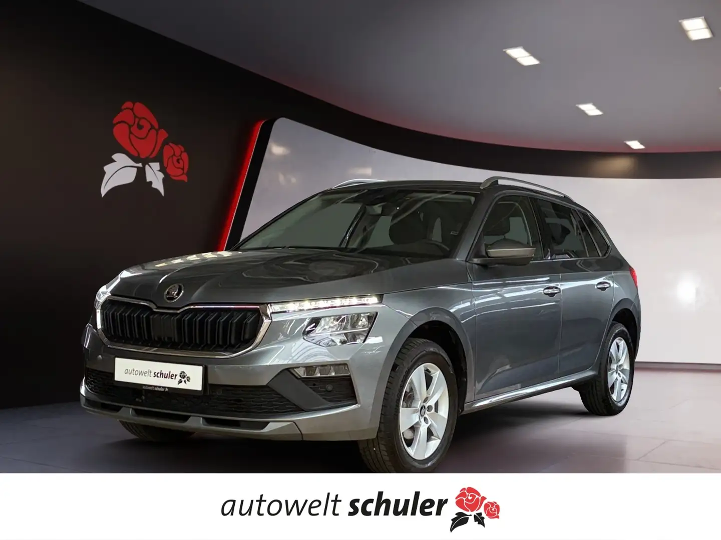 Skoda Kamiq 1.0 TSI DSG Selection LED SHZ Rfk Grau - 1