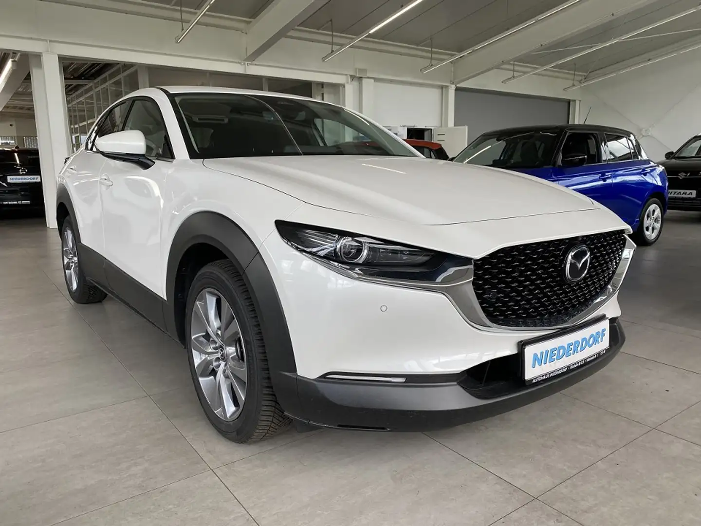 Mazda CX-30 2.5 Exclusive AUTOM. MATRIX BOSE ALLWETTER Weiß - 1