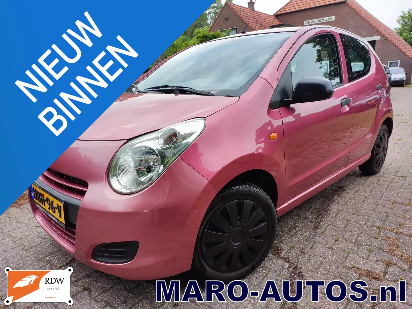 Suzuki Alto 1.0 Comfort Plus AIRCO | ESP + Traction | 2012 | B Mauve - 1