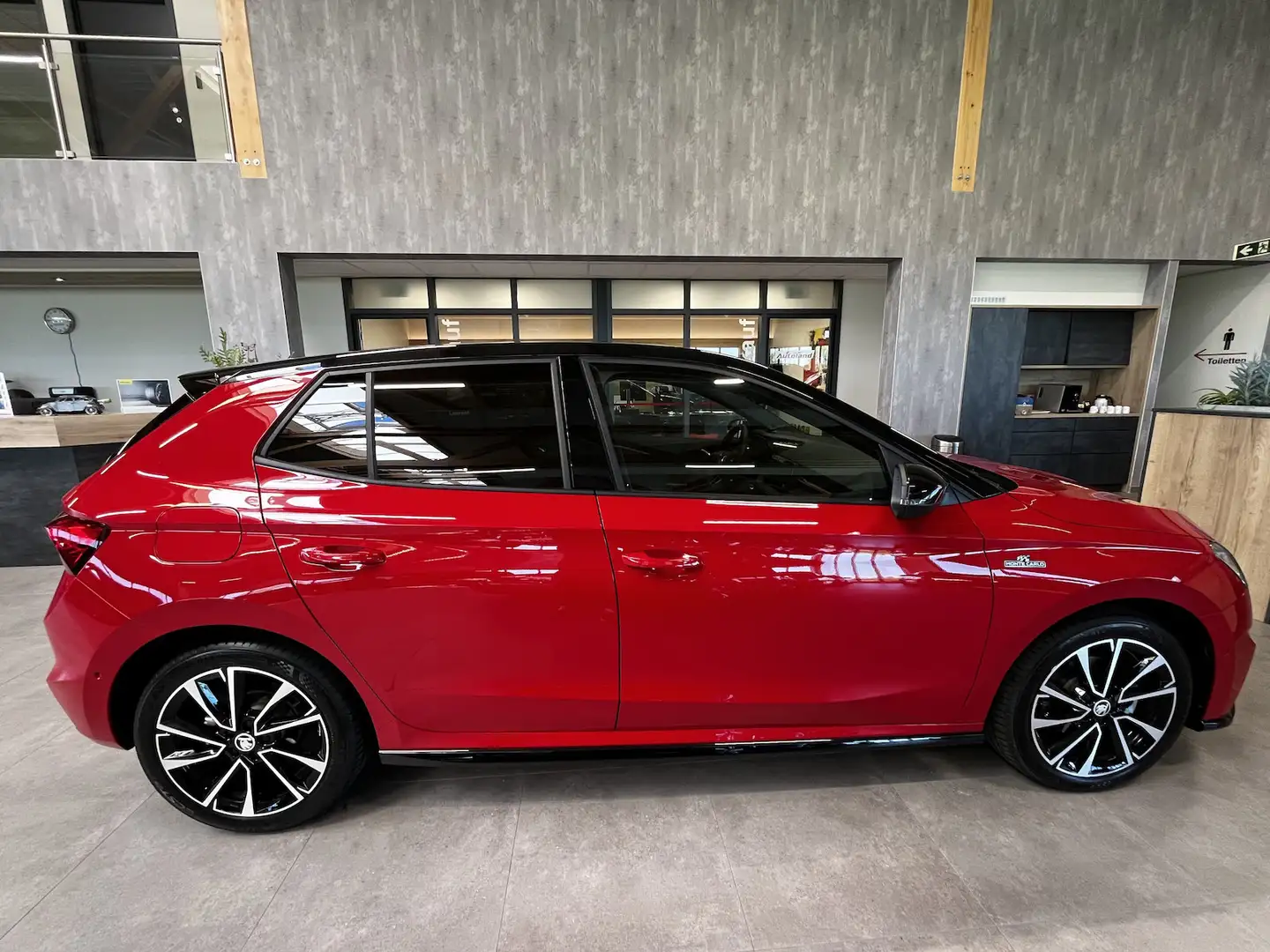 Skoda Fabia Monte Carlo 1.5 TSI DSG ACC SideA 5JG Rouge - 2