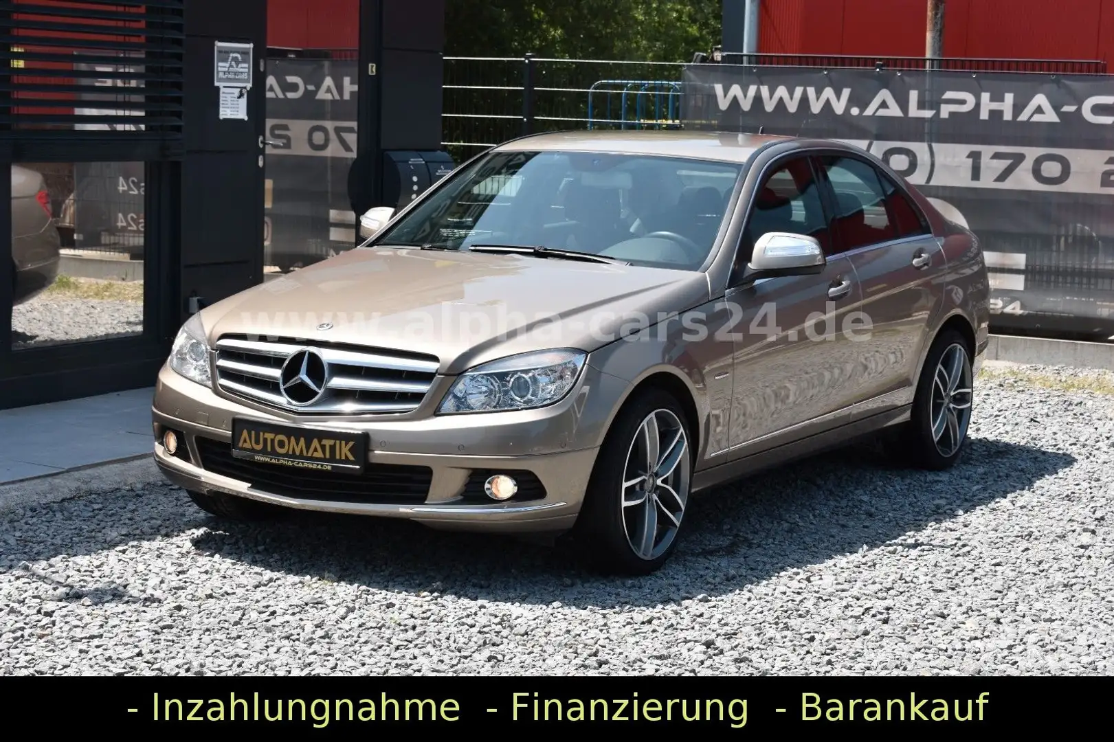 Mercedes-Benz C 200 Kompressor Lim. AMG Automatik Klima Temp. Beige - 1