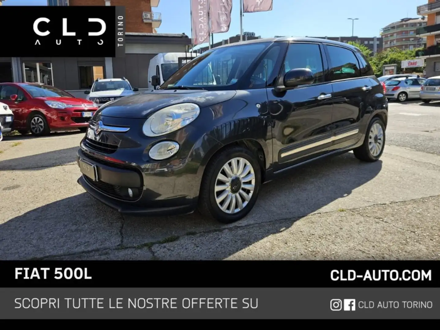 Fiat 500L 1.3 Multijet 95 CV Nero - 1