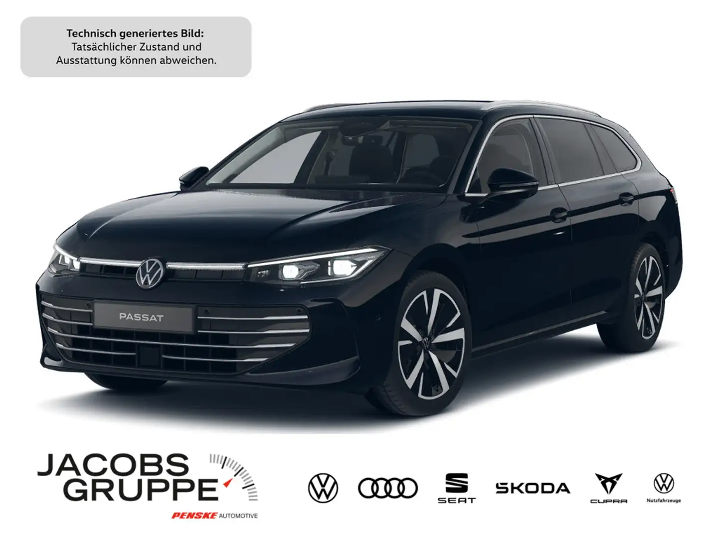 Volkswagen Passat Variant 1.5 eTSI Business DSG, Navi, M Schwarz - 1