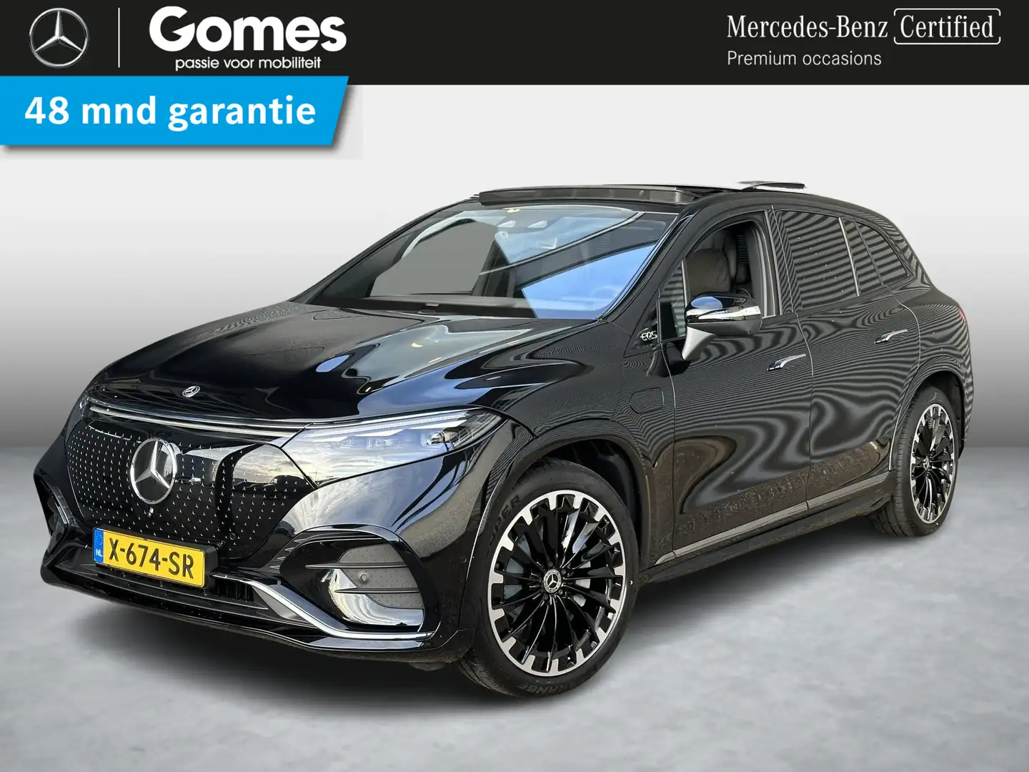 Mercedes-Benz EQS SUV 450 4MATIC | AMG Line | Panoramadak | Premium Plus Schwarz - 1