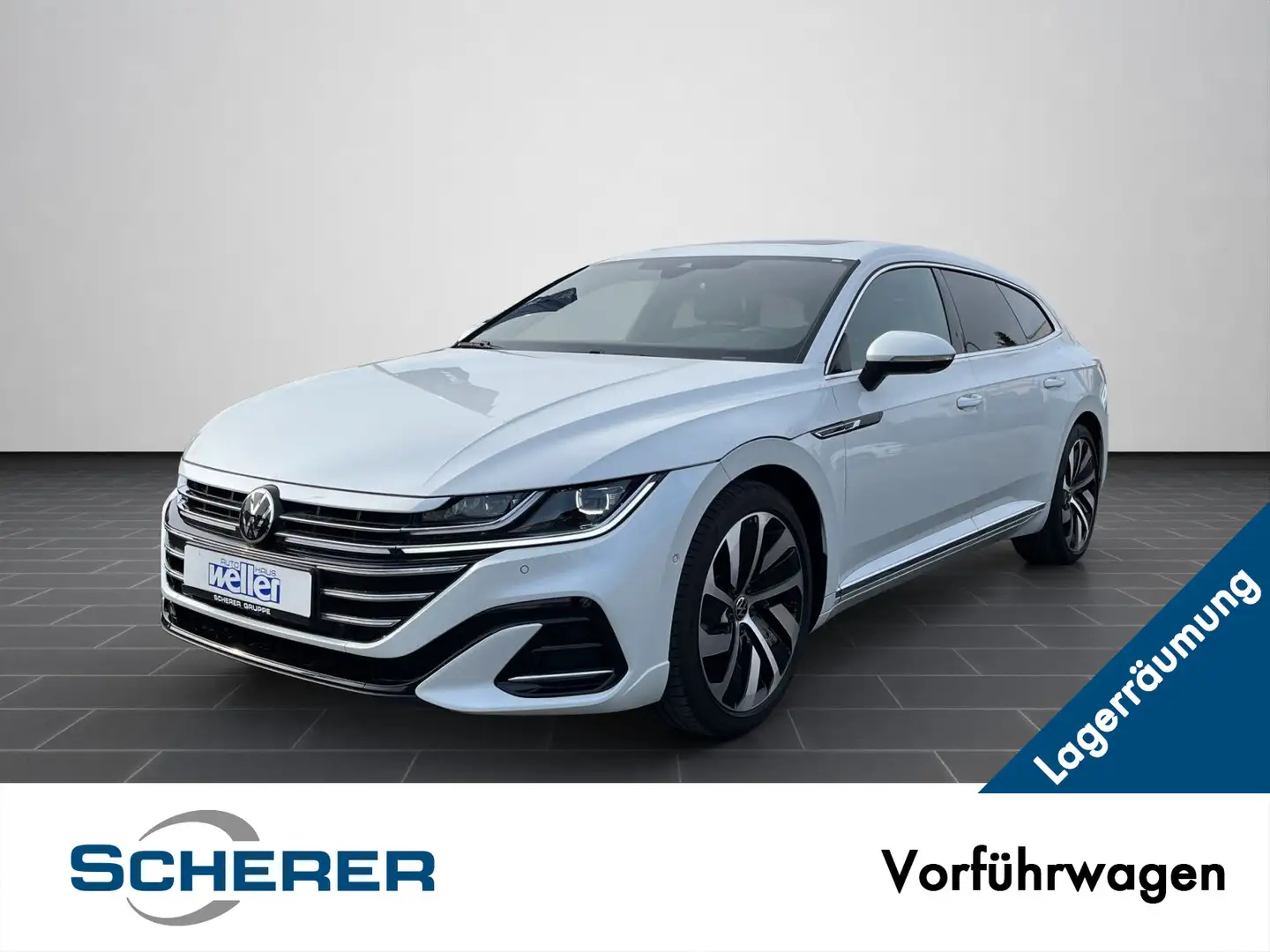 Volkswagen Arteon 2.0 TDI *R-Line* DSG NP: 6 Weiß - 1