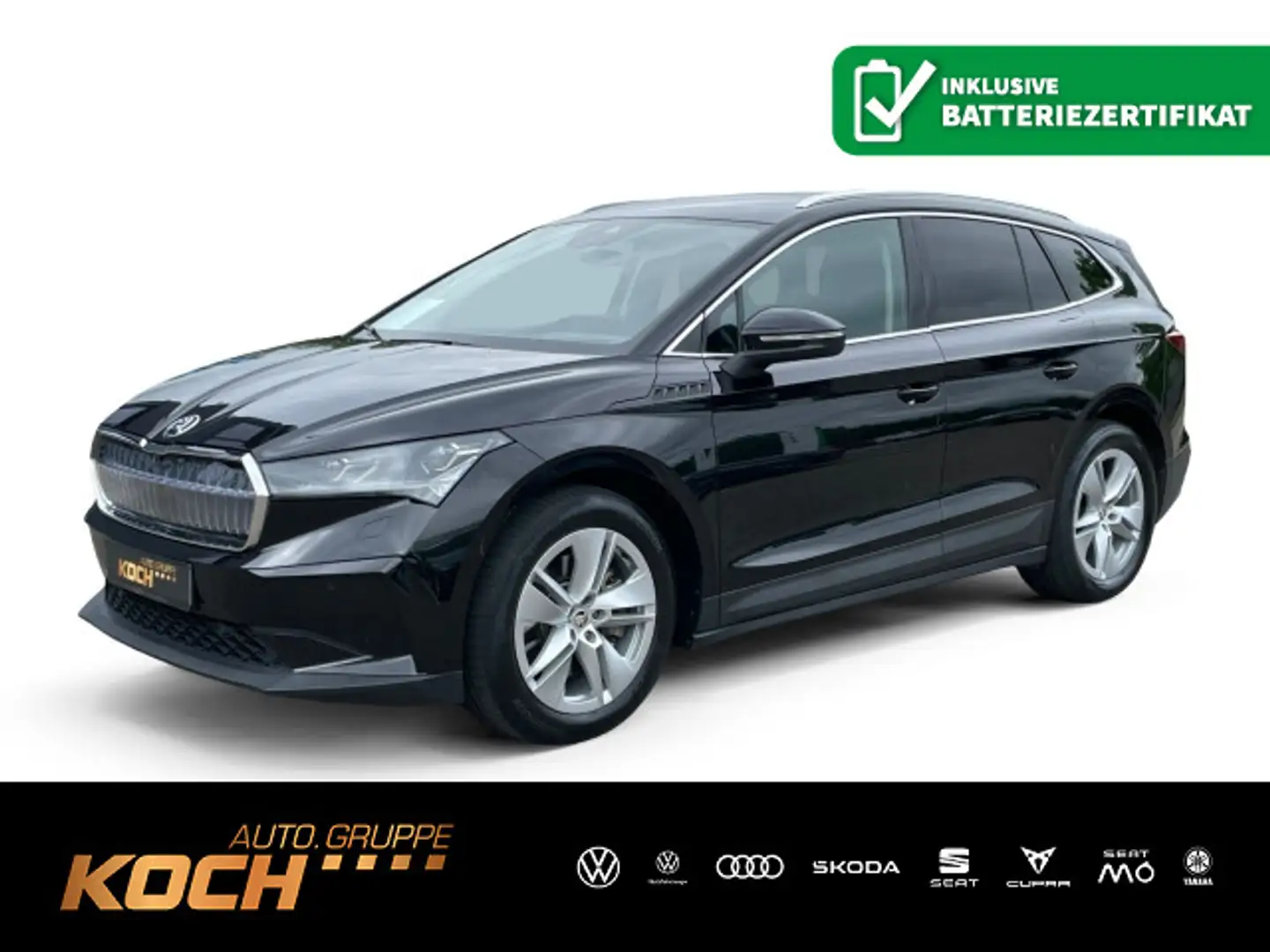 Skoda Enyaq 80x*NAVI*MATRIX-LED*ACC*RFK* Schwarz - 1