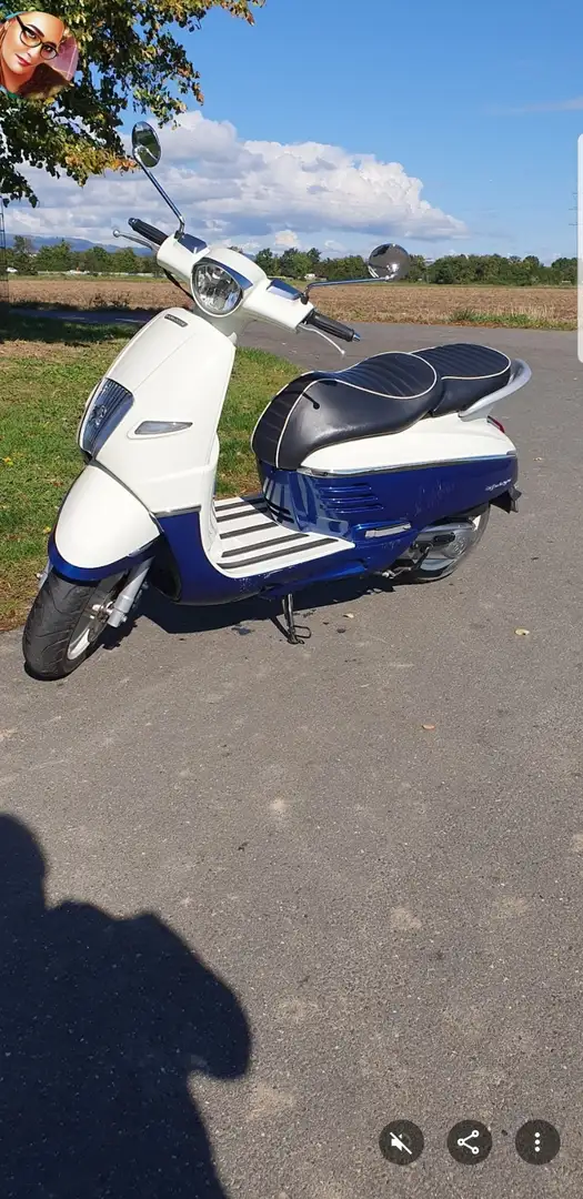 Peugeot Django 50 Bleu - 1