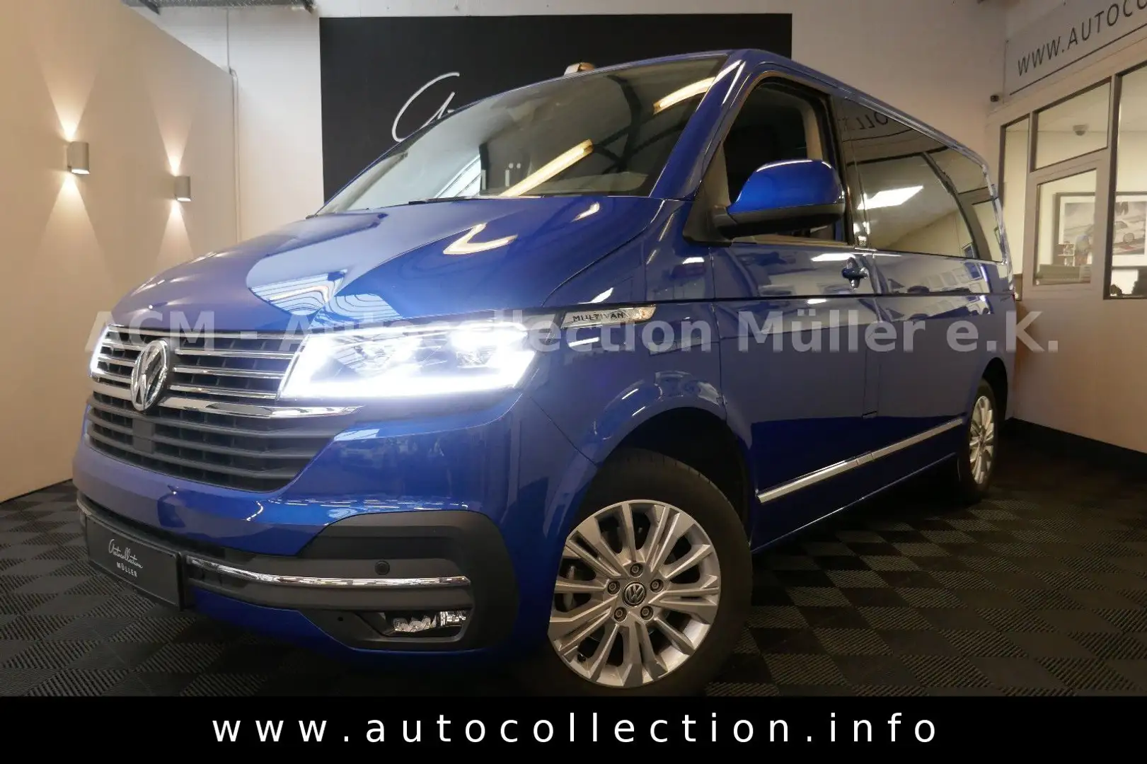 Volkswagen T6 Multivan T6.1 4 Motion Generation Six*1.Hand*LED*ACC*Navi Blau - 1