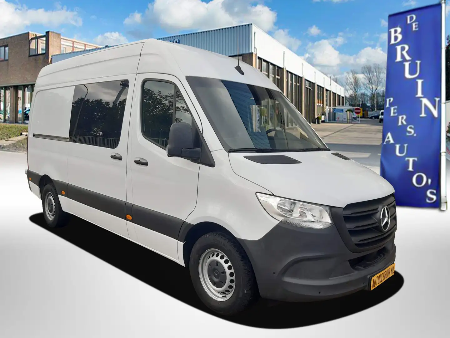 Mercedes-Benz Sprinter 317 CDI 125kW/170 Pk L2H2 Automaat Navi Cruisecont Blanc - 1
