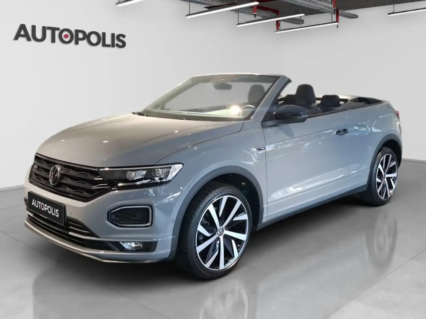 Volkswagen T-Roc 1.5 TSI R-line Cabriolet Gris - 1