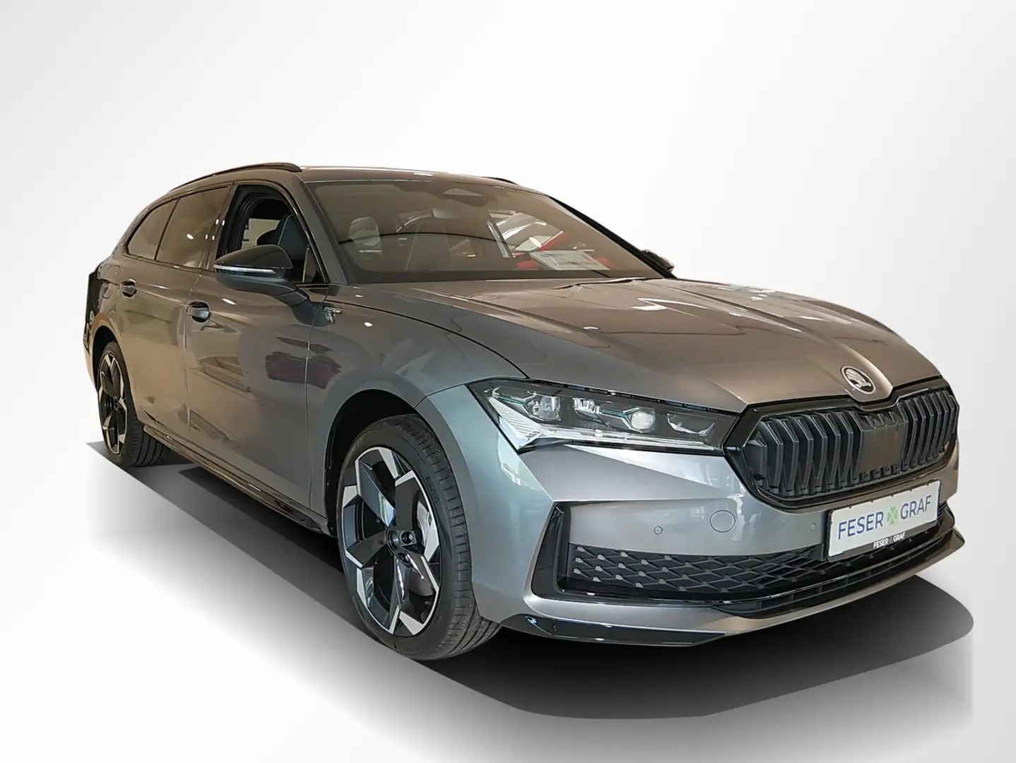 Skoda Superb Combi Sportline 1.5 TSI iV DSG AHK Navi Grau - 1