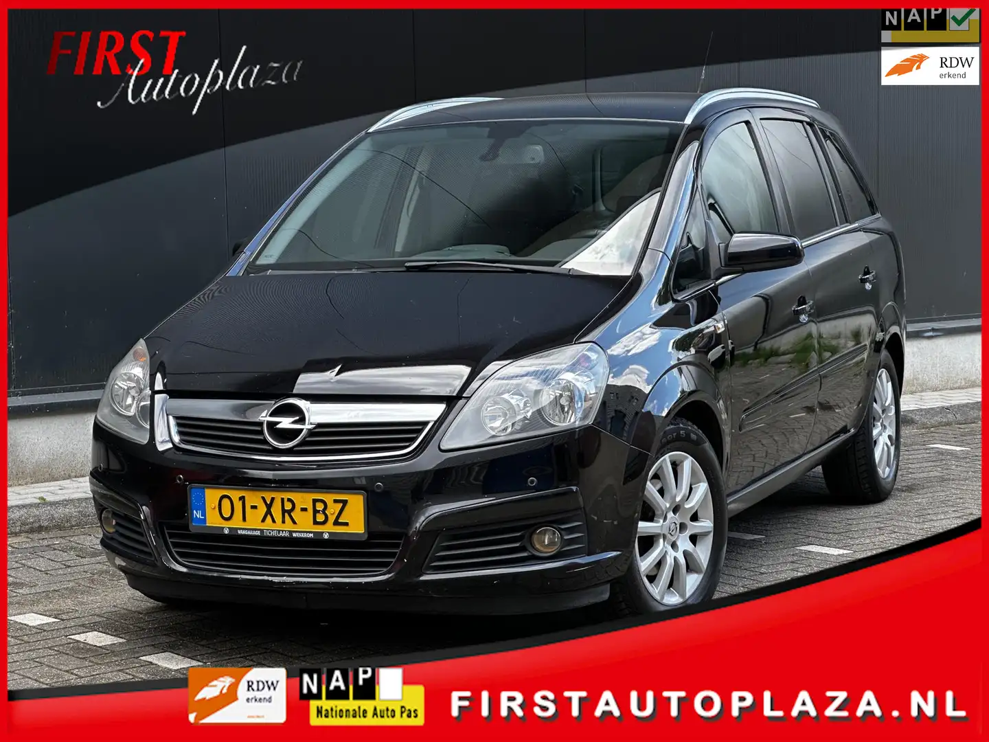 Opel Zafira 1.8 Executive 7-PERSOONS AIRCO/CRUISE | INRUILKOOP Negro - 1