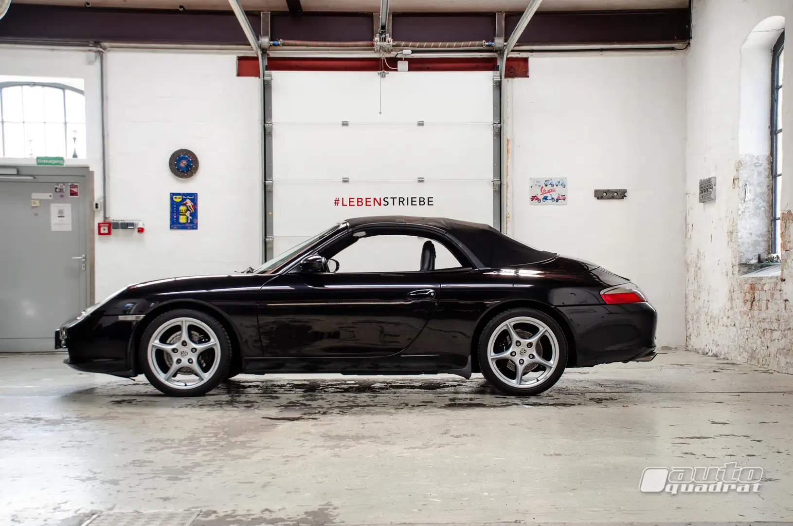 Porsche 911 996.2 Carrera 2 Cabriolet Schalter + Sportsitze Schwarz - 2