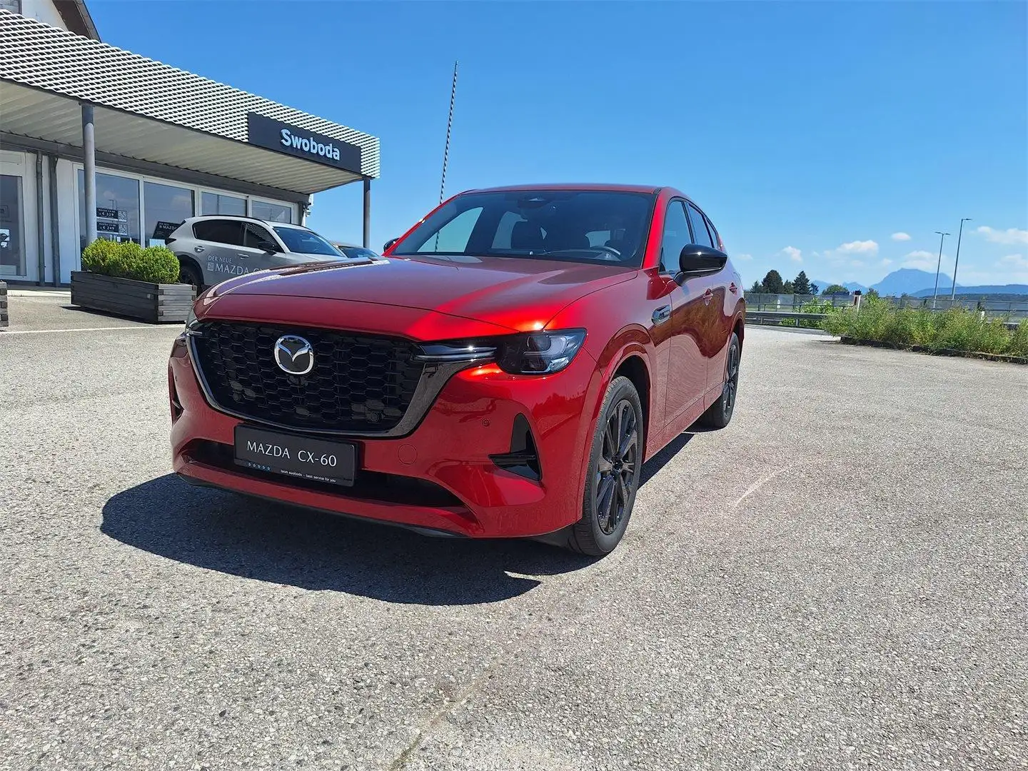 Mazda CX-60 2,5L PHEV AWD HOMURA PLUS Rot - 2