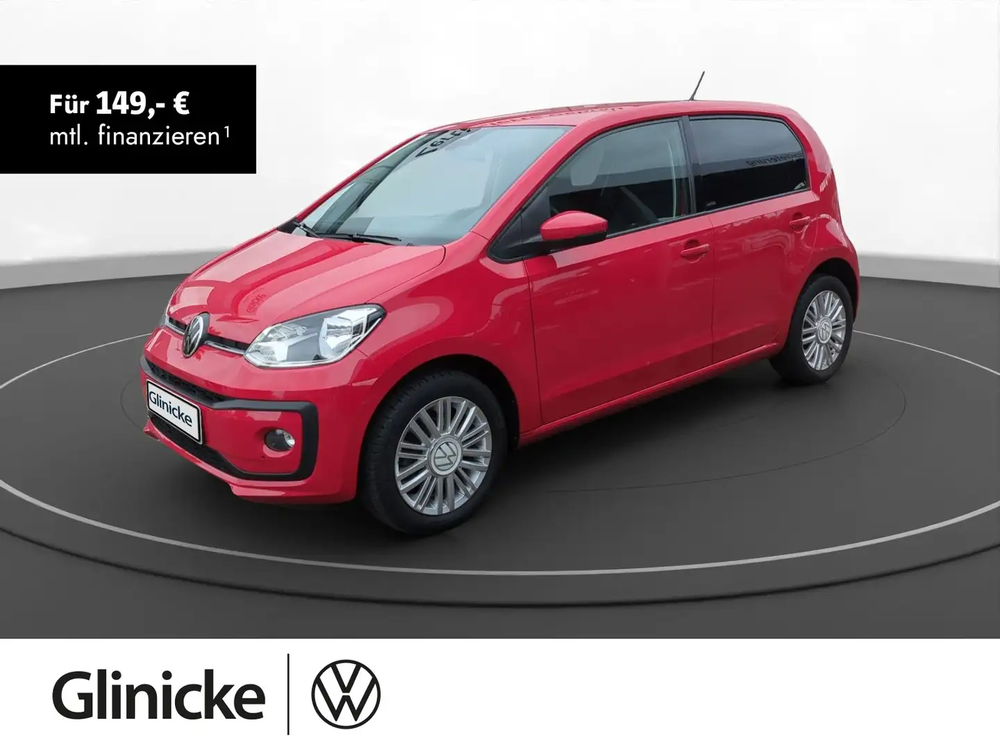Volkswagen up! 1.0 United Kamera SiHz Klima Rot - 1