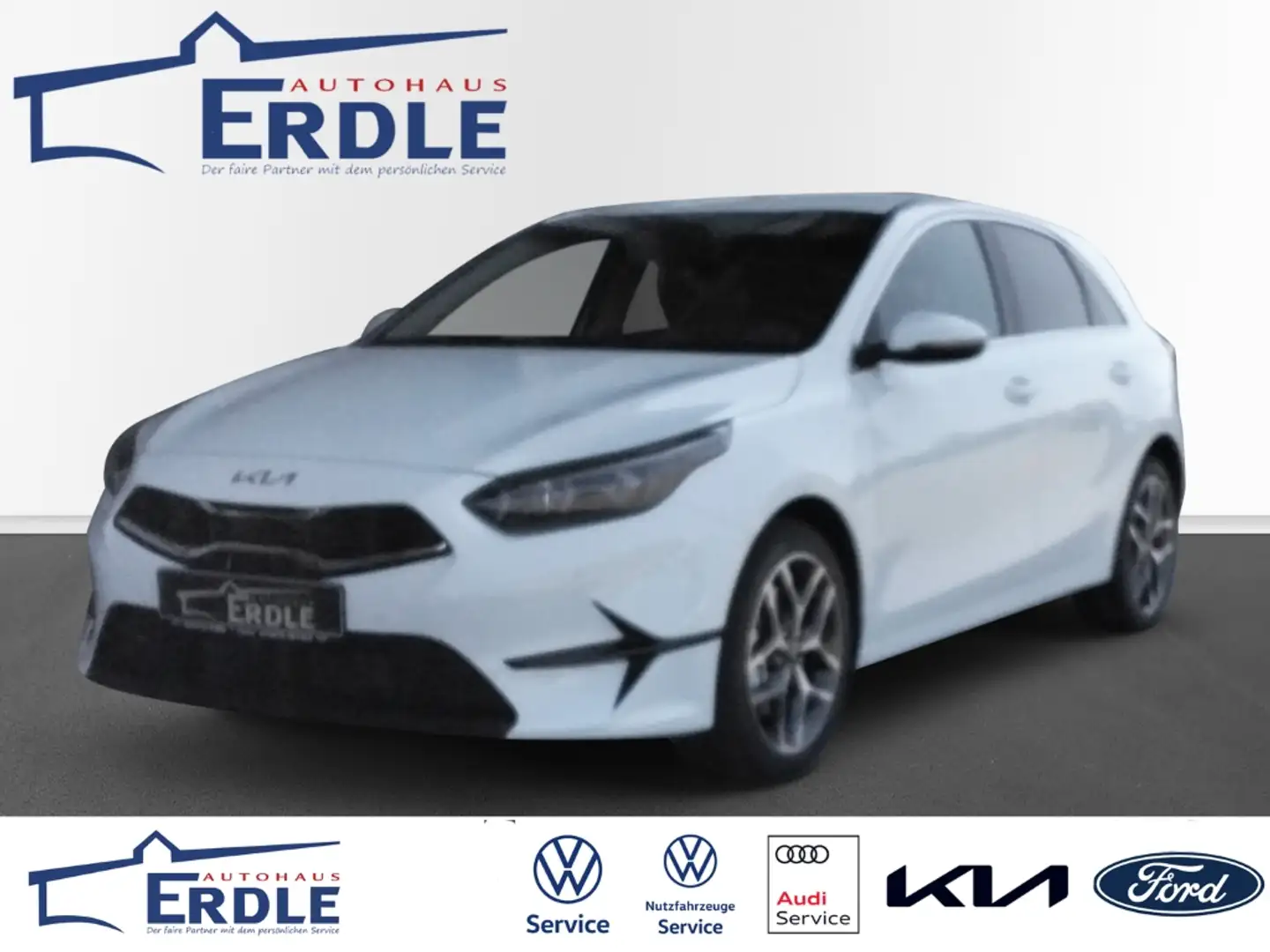 Kia Ceed / cee'd Ultimate Edition STYLE 1.5 T-GDI DCT 48V MHEV EU6e Weiß - 1