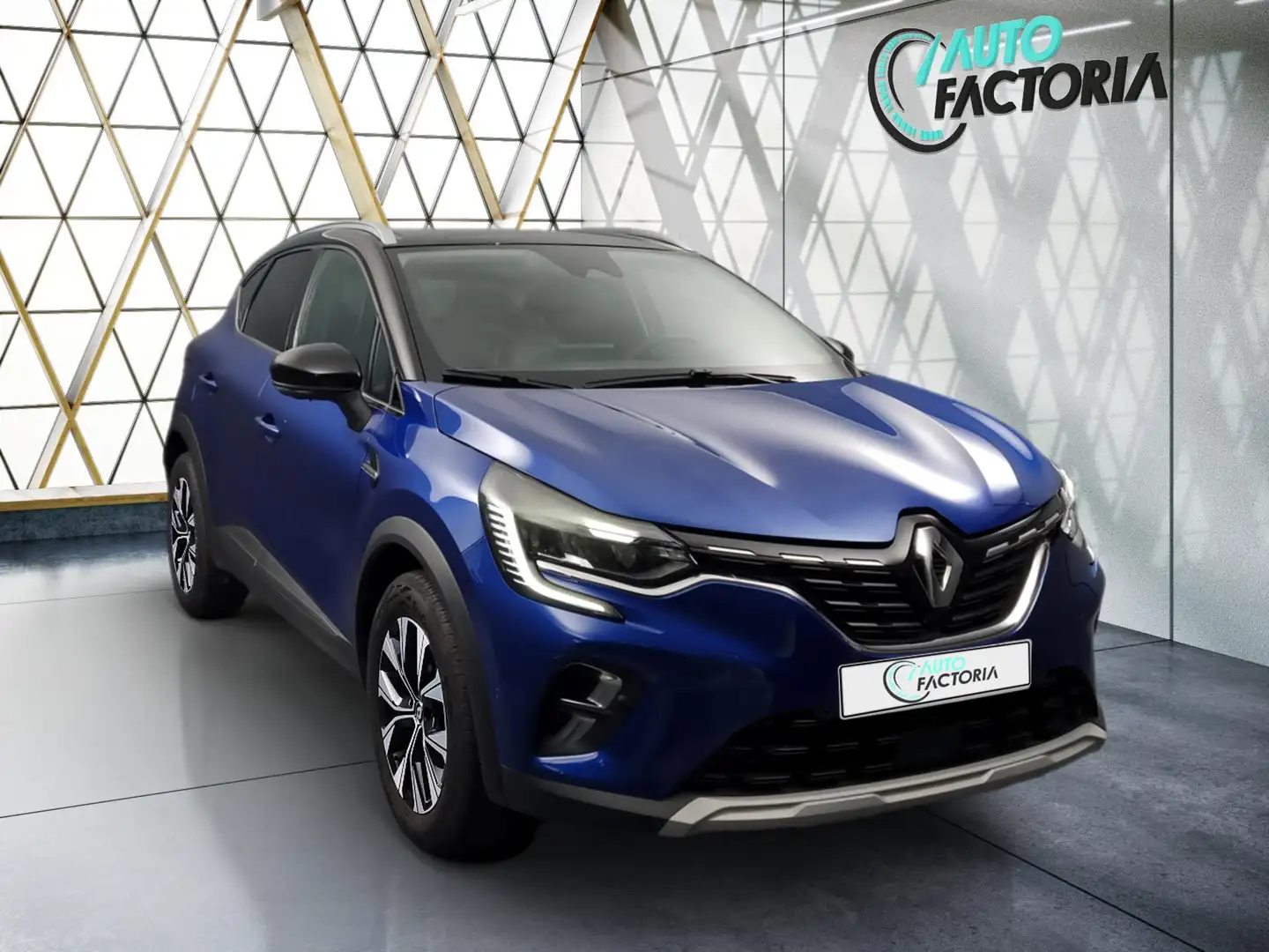 Renault Captur -39% 1.0 TCE 90cv +GPS+CAM360+LED+Options Bleu - 2