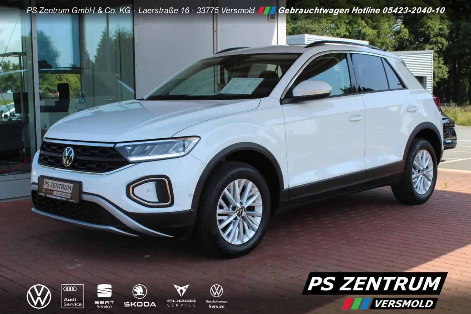 Volkswagen T-Roc 2.0 TDI DSG Life AHK CAM NAVIapp Bluetooth Wit - 1