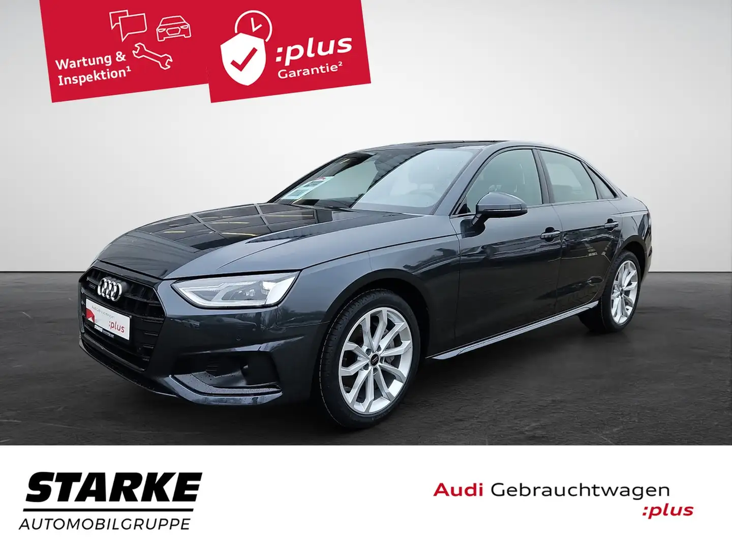 Audi A4 Limousine 40 TDI S tronic quattro advanced Navi... Grau - 2