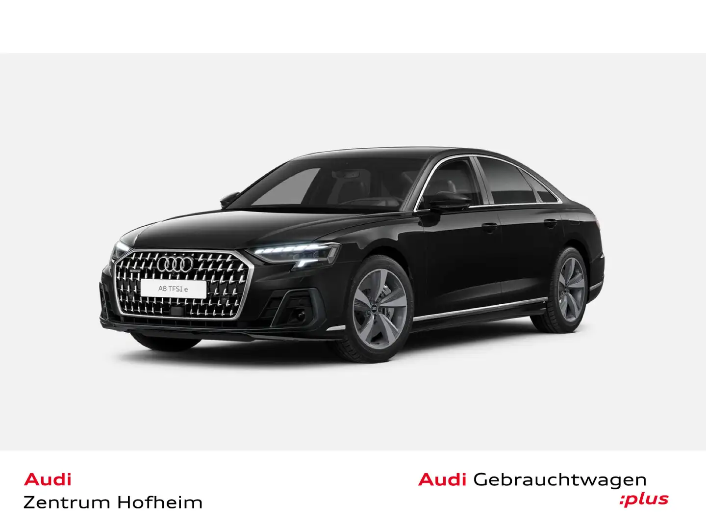 Audi A8 60 TFSIe qu S line tip*B&O*HUD*Nachsicht*HD M Schwarz - 1