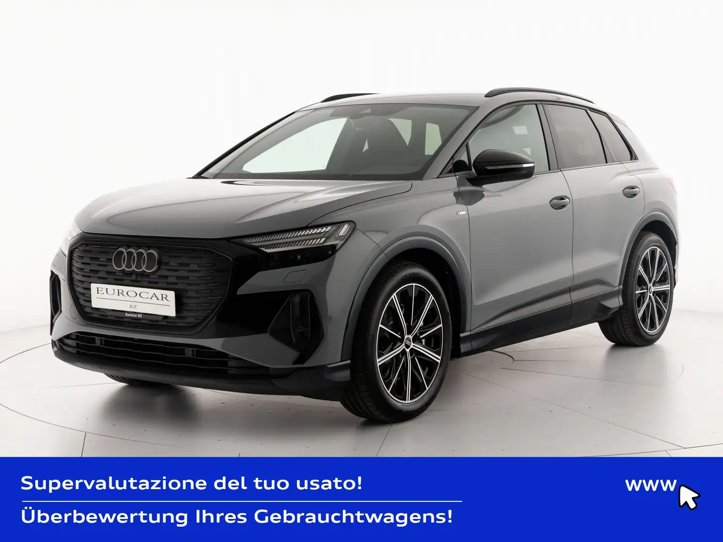 Audi Q4 e-tron 45 s line edition quattro 286cv Grigio - 1