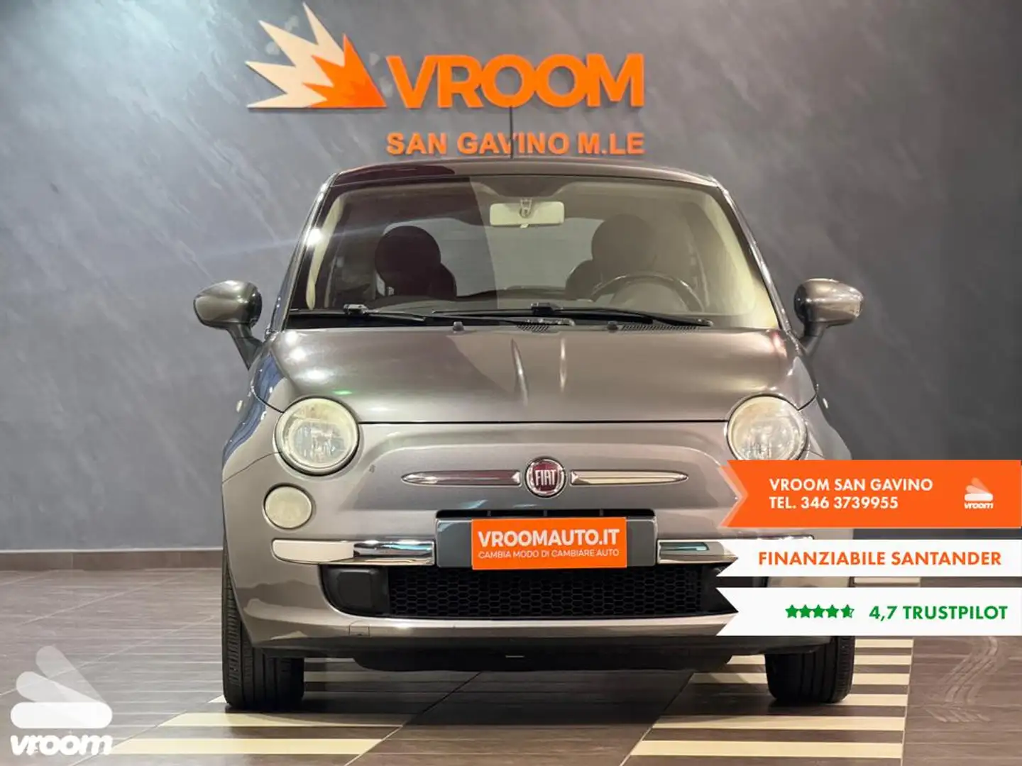 Fiat 500 500 1.2 Lounge Grau - 1