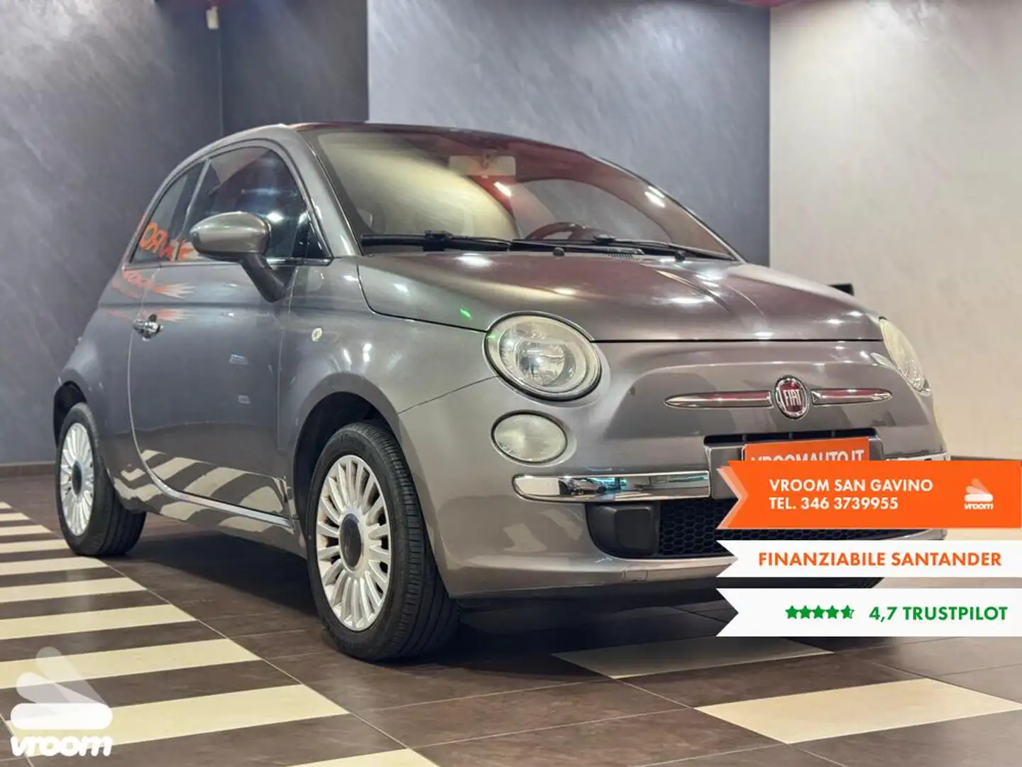 Fiat 500 500 1.2 Lounge Grau - 2