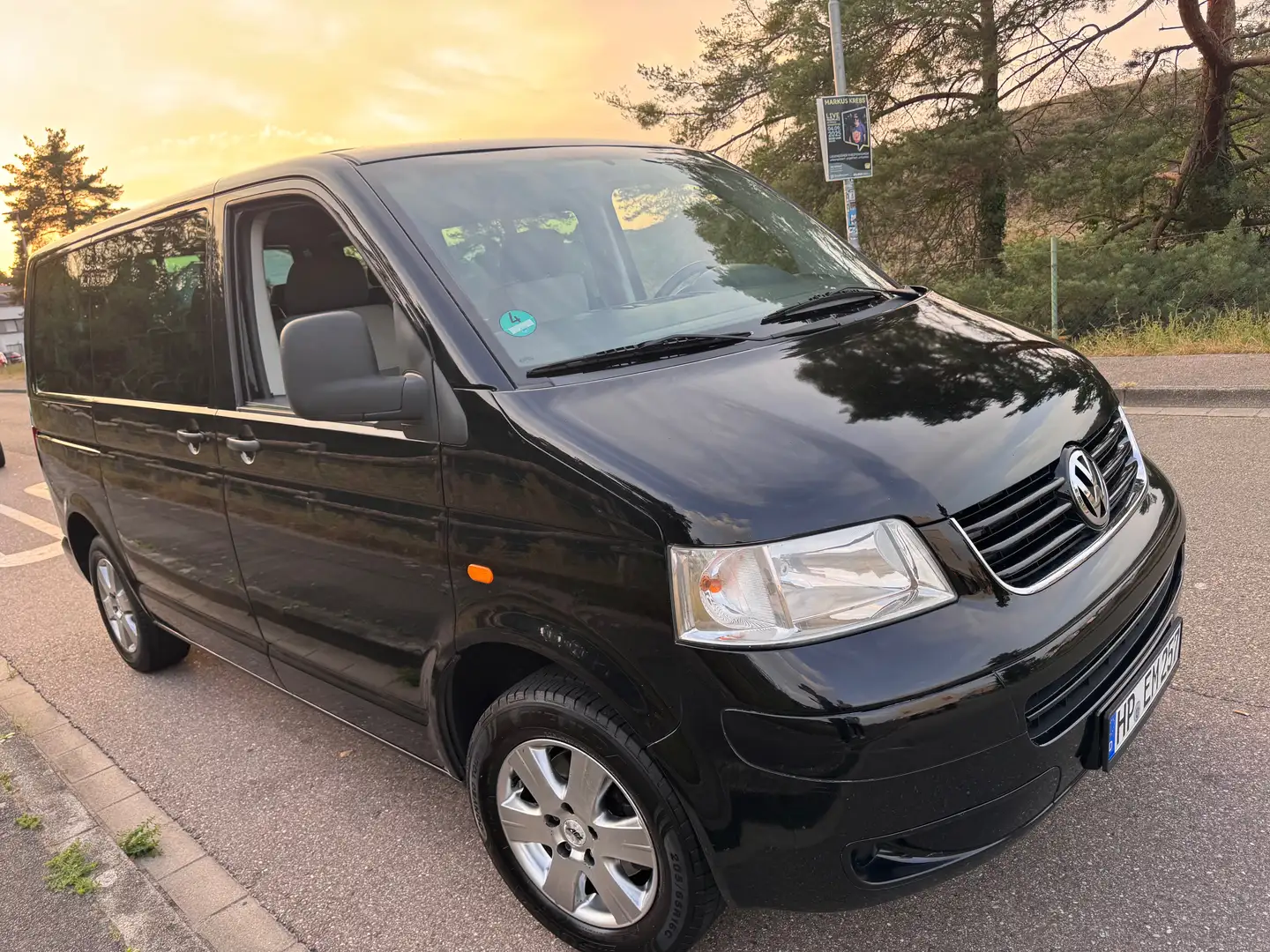 Volkswagen T5 Multivan Transporter T5 TDI Startline Schwarz - 2