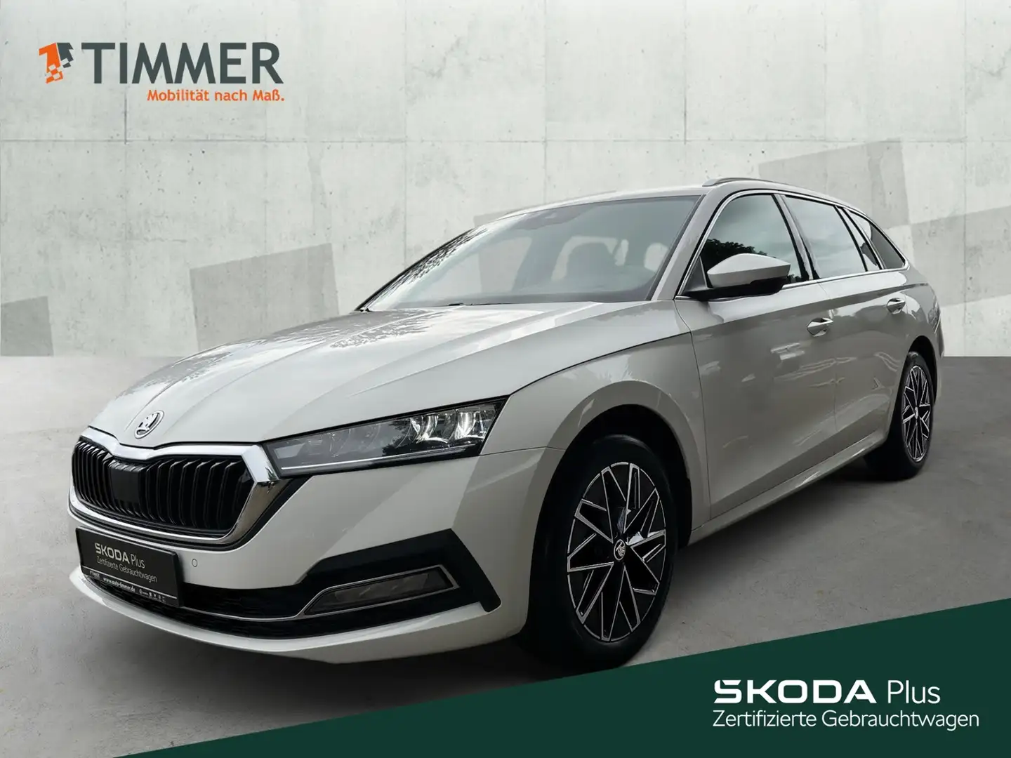 Skoda Octavia Combi 2.0 TDI DSG STYLE *LED *17" *RKAM *HuD *ACC Weiß - 1