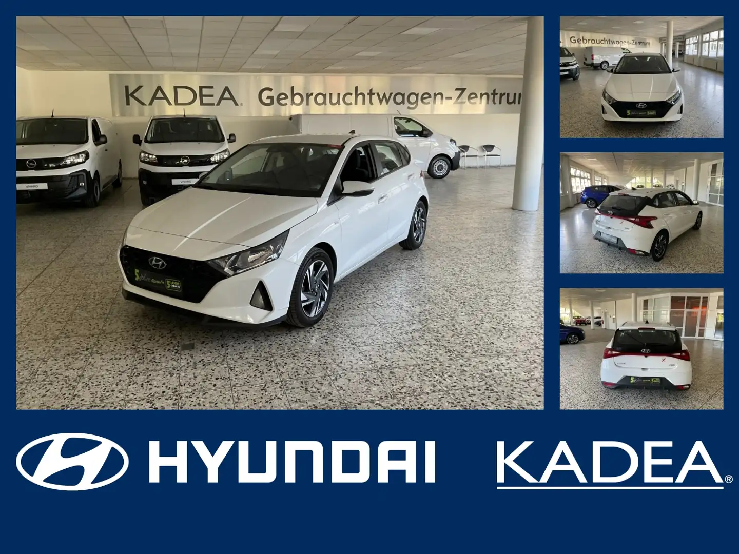 Hyundai i20 1.0 T-GDI Trend Komfortpaket, Navi, Bose Weiß - 1