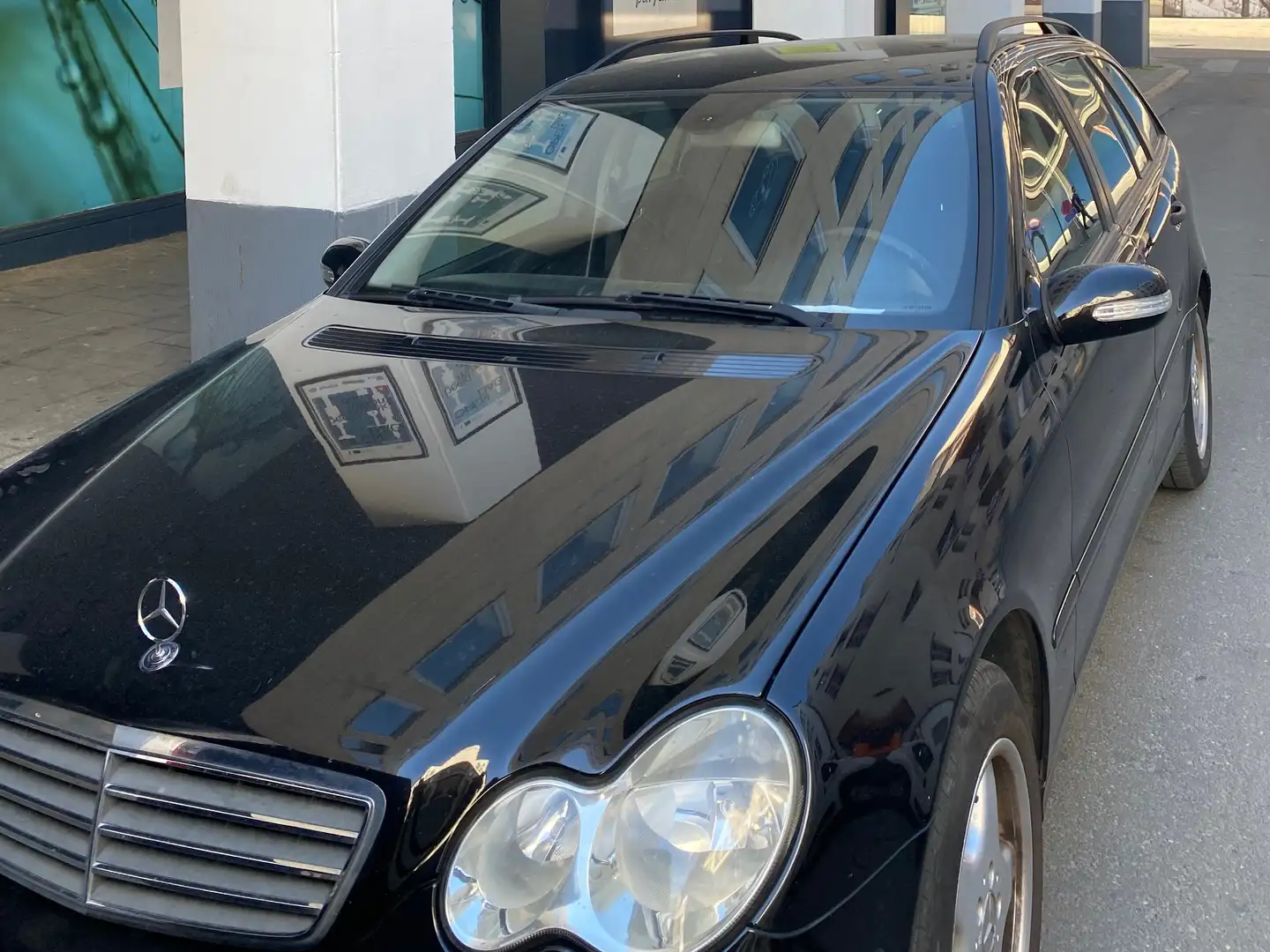Mercedes-Benz C 180 C 180 T Kompressor Zwart - 1